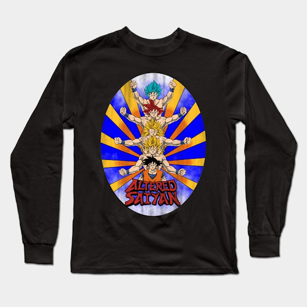 Altered Saiyan Long Sleeve T-Shirt by Eman